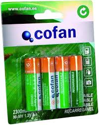 Pilas Aa 2300 Mah COFAN Recar. Brister 4